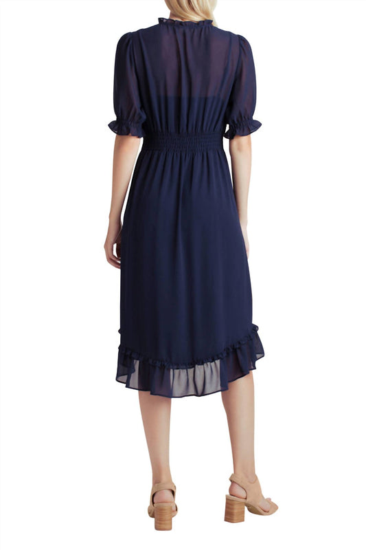 Kensie - Crepe Chiffon High Low Dress