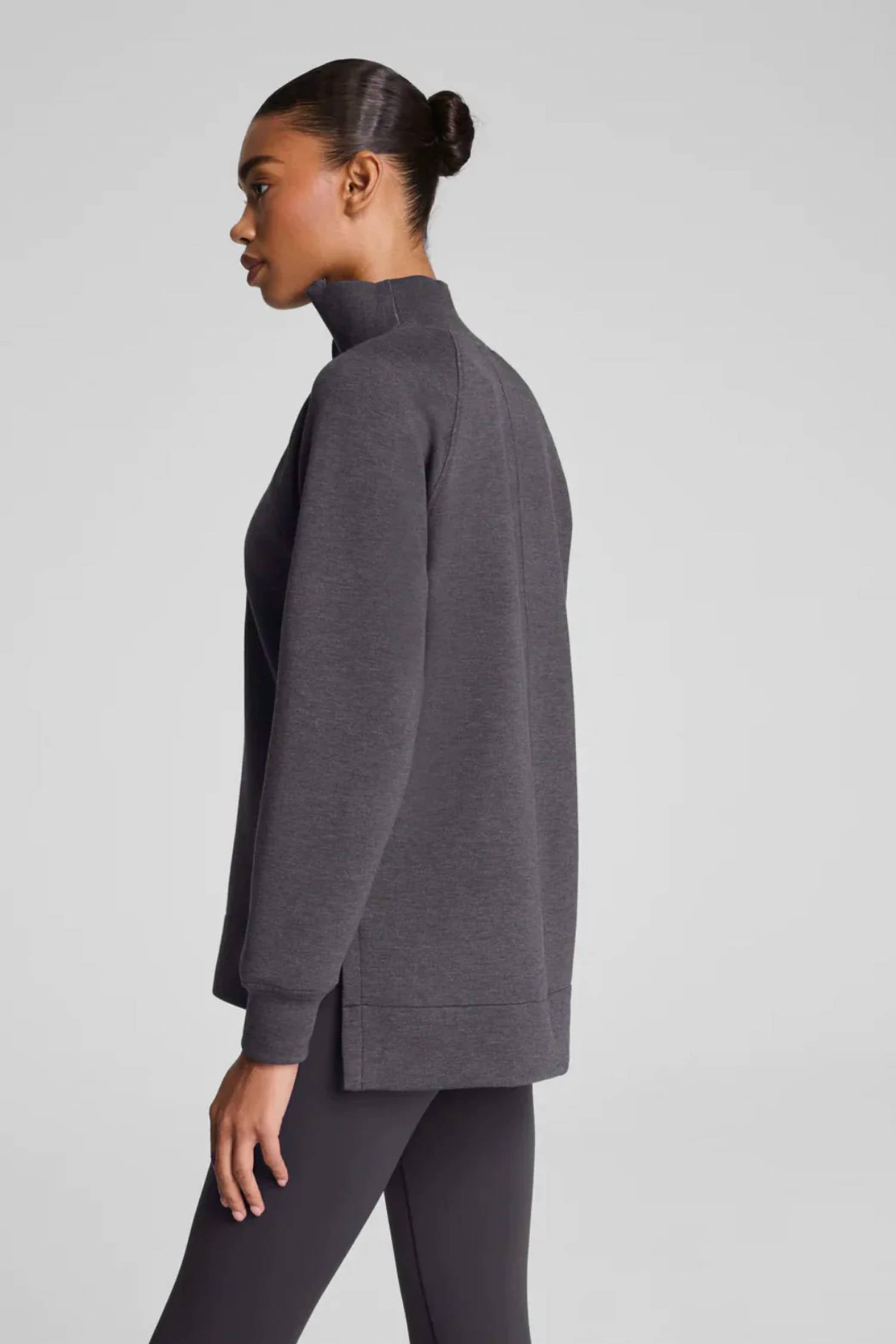 Spanx - Airessentials Brushed Half Zip Tunic