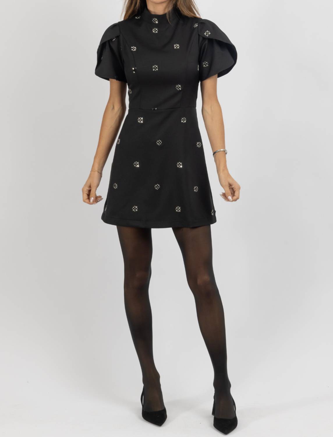 Fore Collection - Nadine Jewel Mini Dress