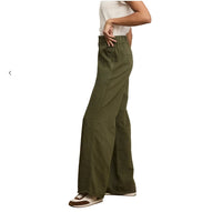 Veronica Beard - Kasey Mid Rise Wide Leg Pants