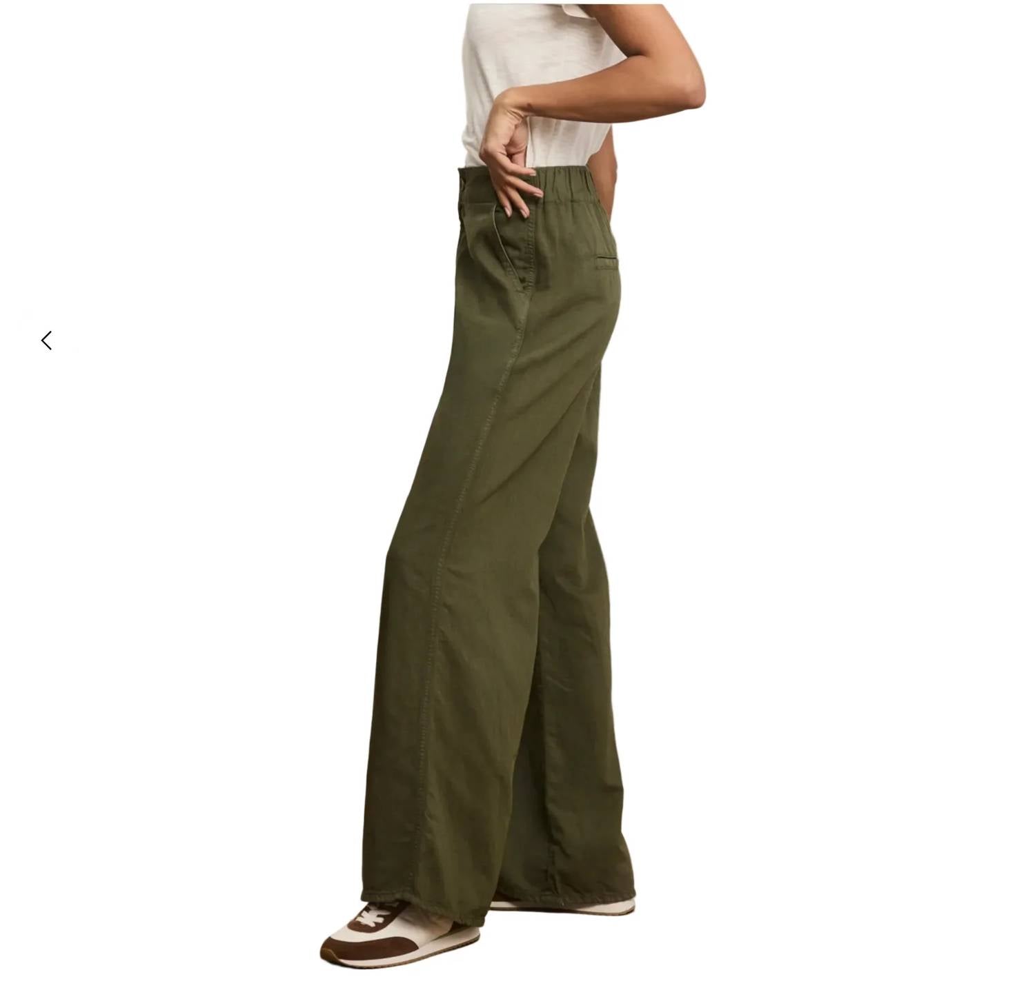 Veronica Beard - Kasey Mid Rise Wide Leg Pants
