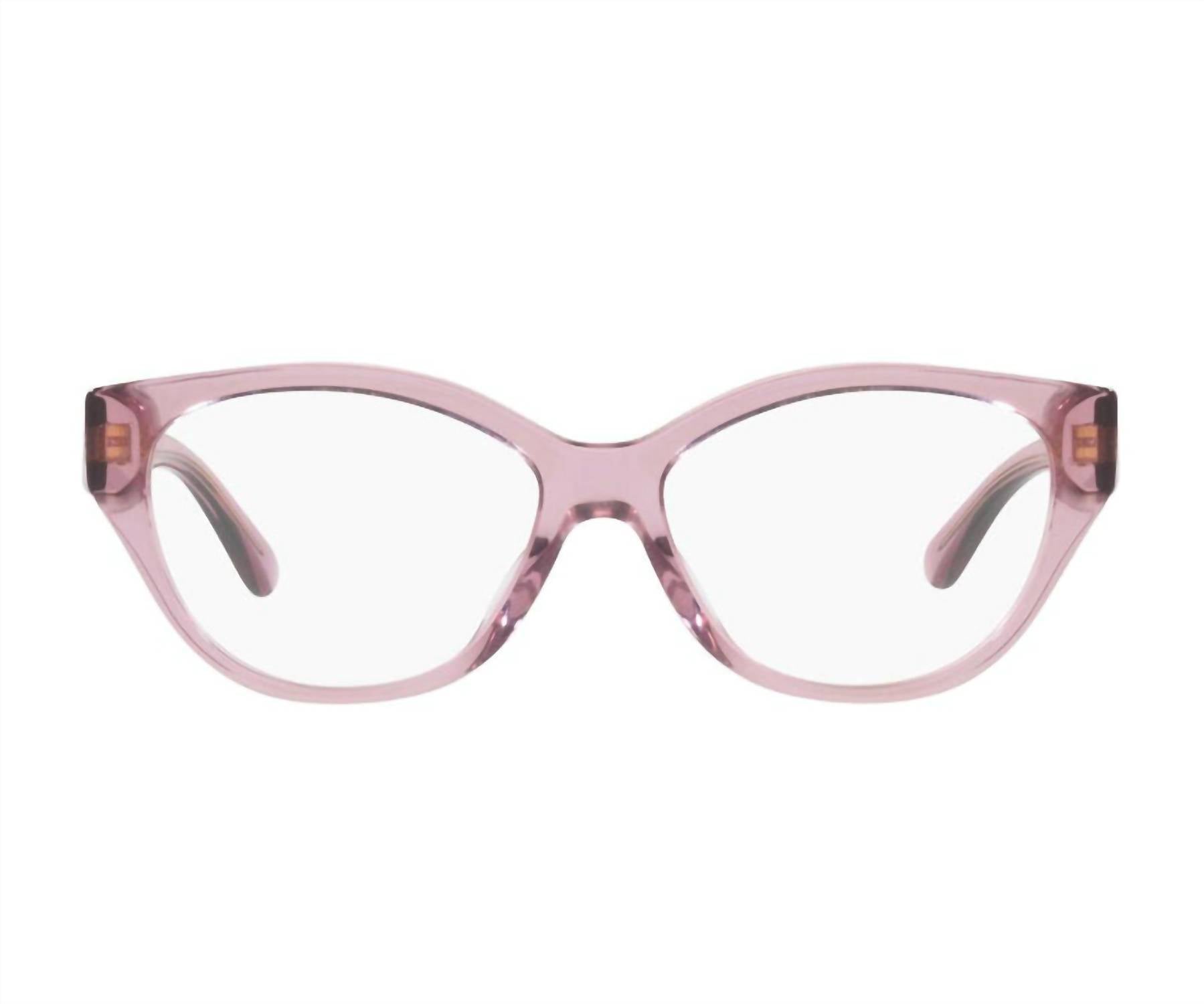 Tory Burch - Women's Transparent Cat-eye Non-polarized Eyeglasses