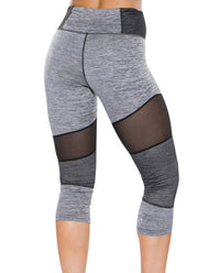 Tlf Apparel - Mesh Panel Brigitte Capri