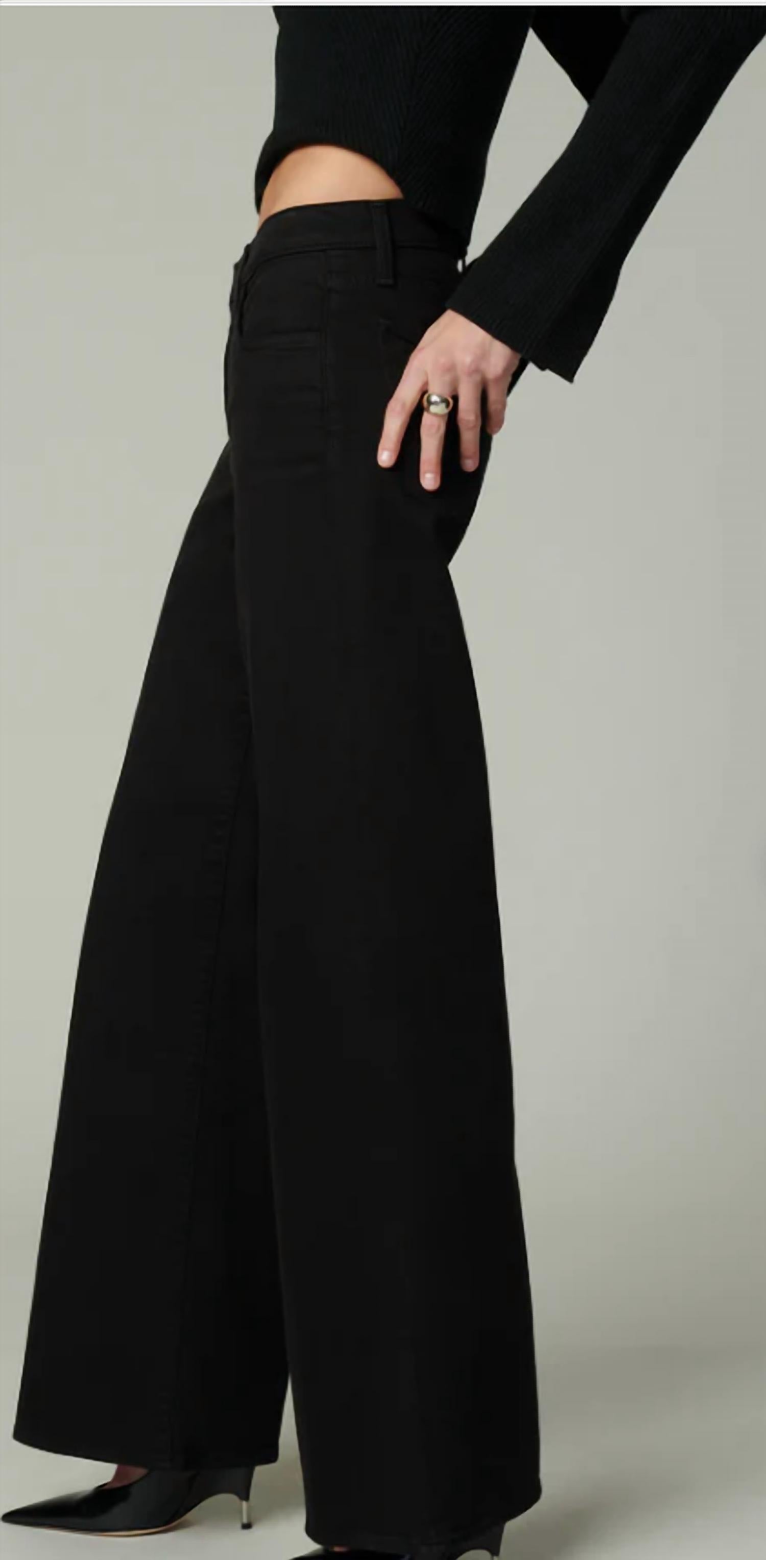 Joe'S Jeans - Lou Lou Low Rise Wide Leg Jeans