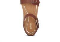 Aetrex Women's Lexa Wedge Sandal in walnut - women's sandal - view 5