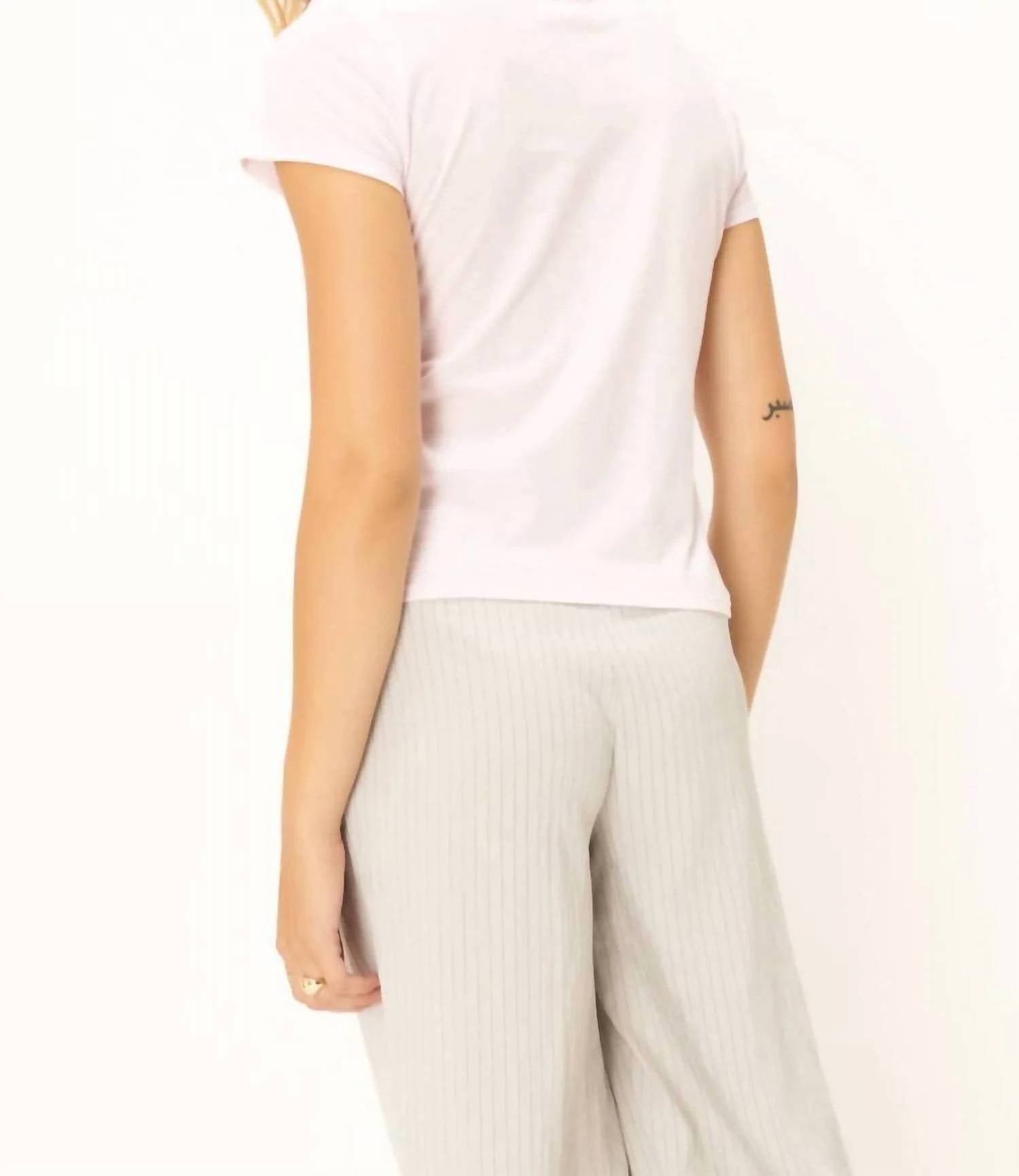 Project Social T - Women's Wine Is My Valentine Graphic Top