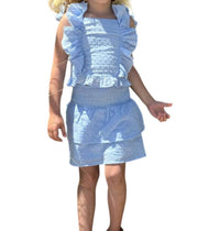 Vignette - Kid's Woven Dot Blouse & Skort Set