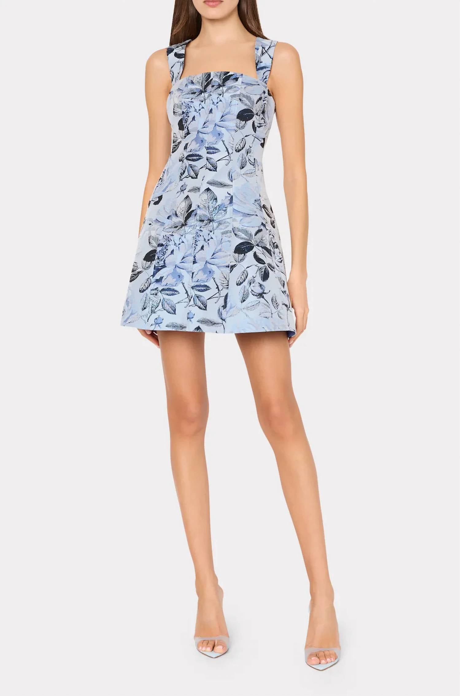Milly - Elodie Jacquard Mini Dress