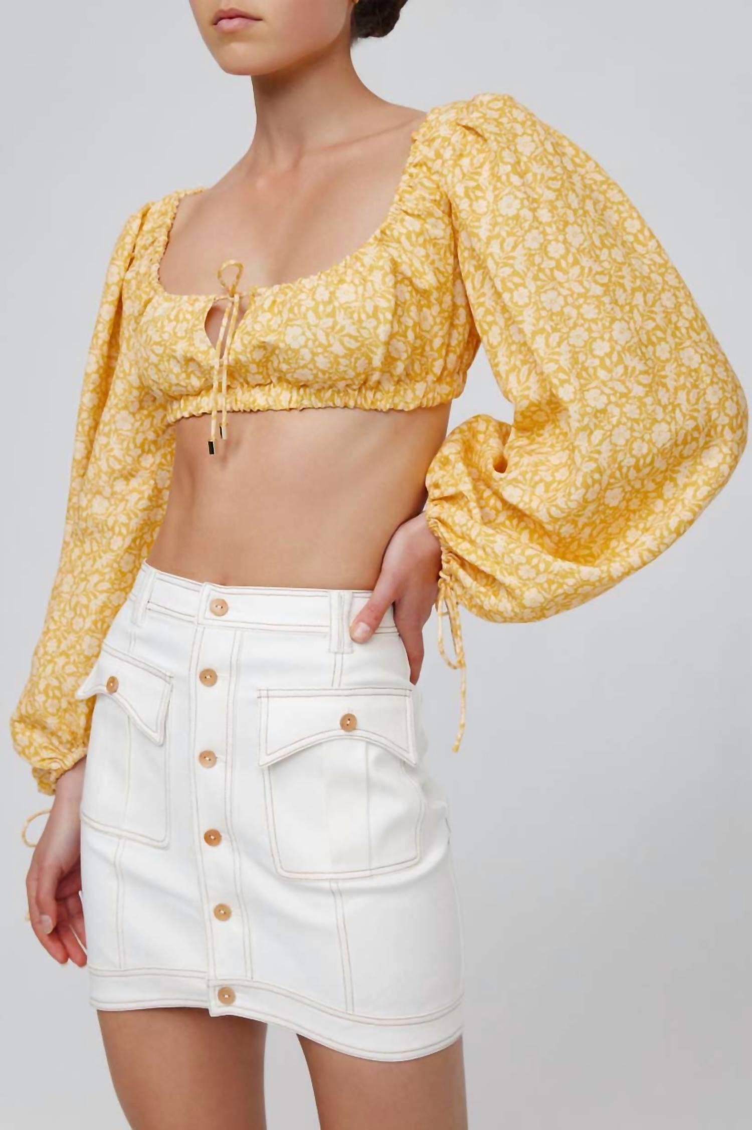 Significant Other - Sasha Balloon Sleeves Top