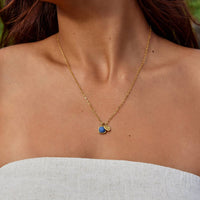 Love Lunamei Women's Ventura Necklace in gold - women's jewelry - alternate view