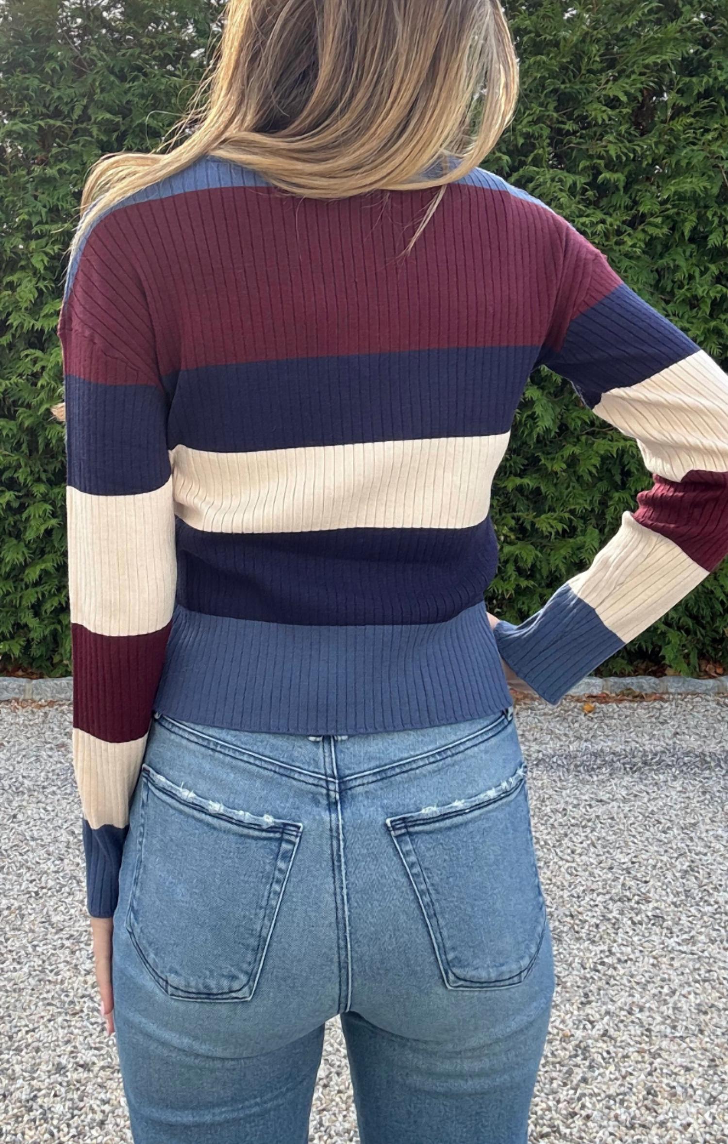 Red Haute - Lucy V Neck Sweater