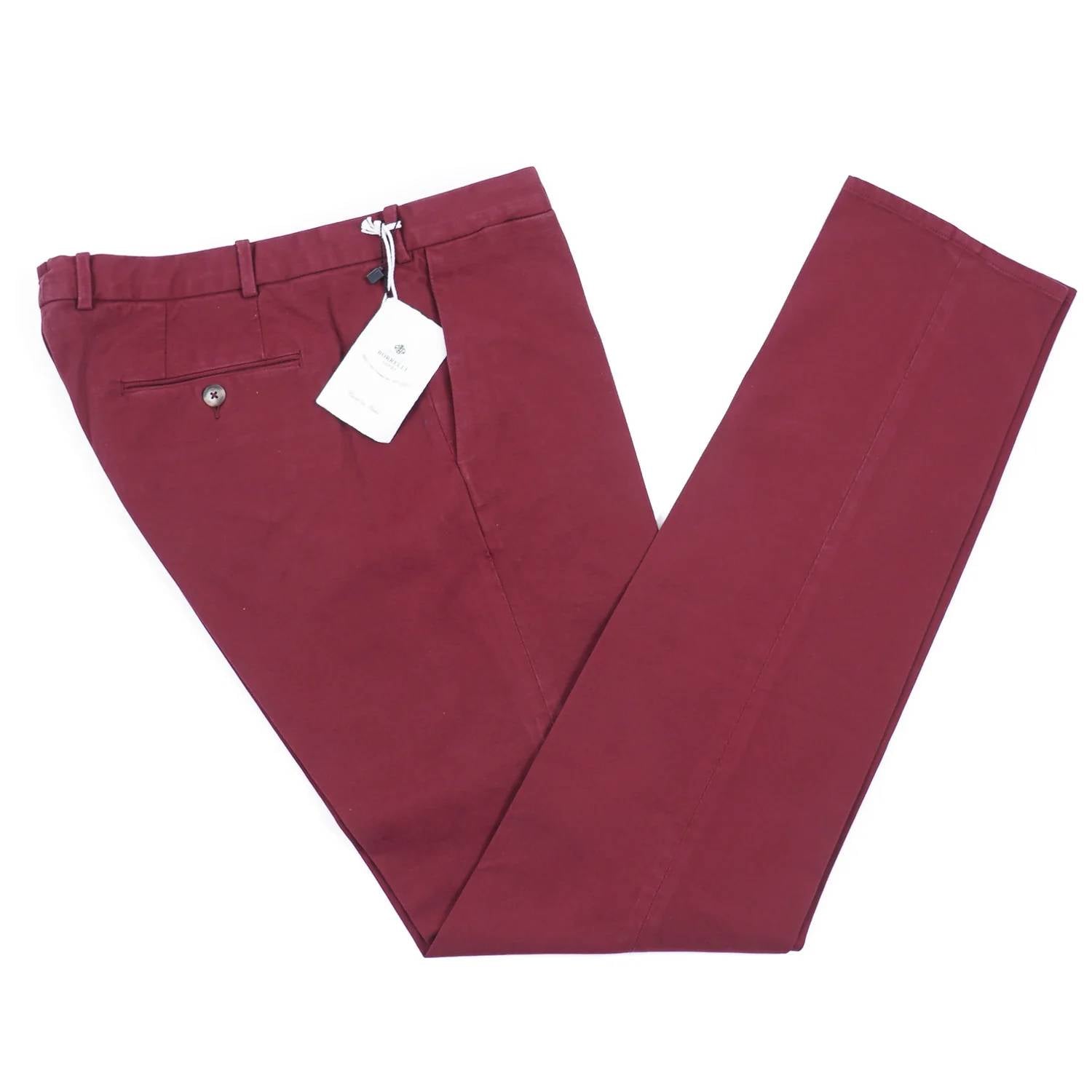 Luigi Borrelli Napoli - Men's Slim-fit Cotton Pants