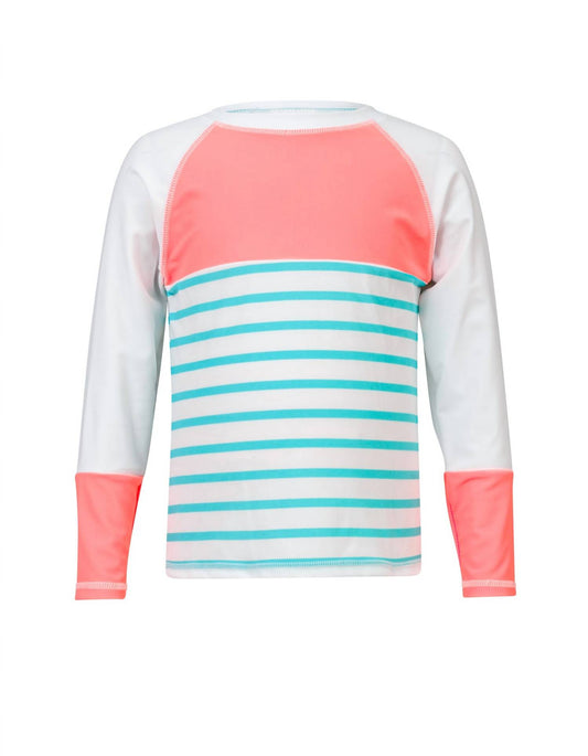 Snapper Rock - Girl's Rashguard Swim Top