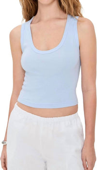Enza Costa - Supima Baby Rib Tank Top