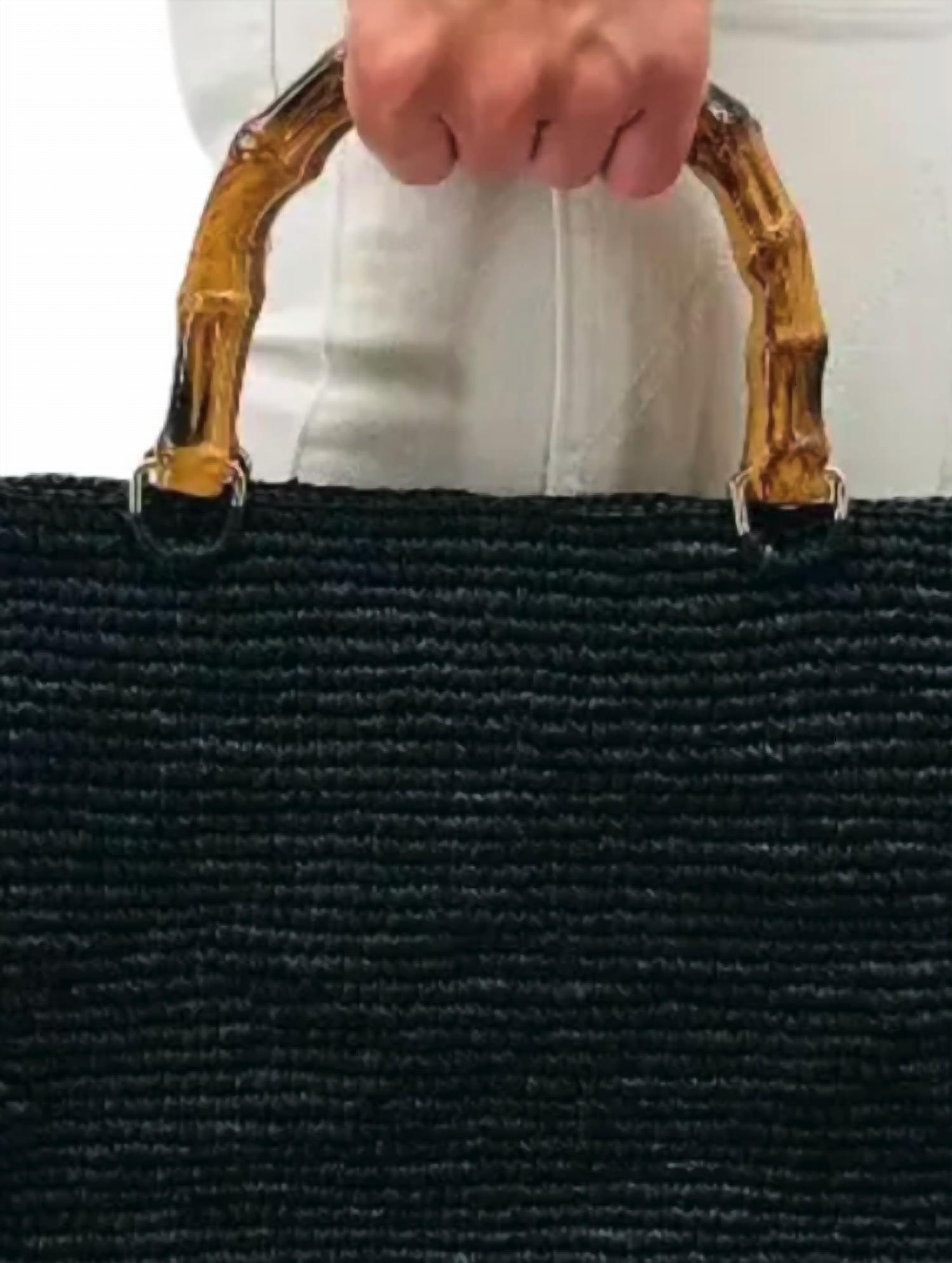 Baldiz - Sage Raffia Hand Bag