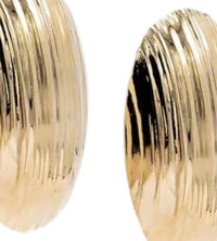 Karen Adams - Women's Oval Dome Earrings