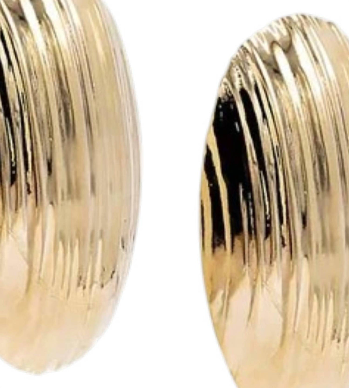 Karen Adams - Women's Oval Dome Earrings