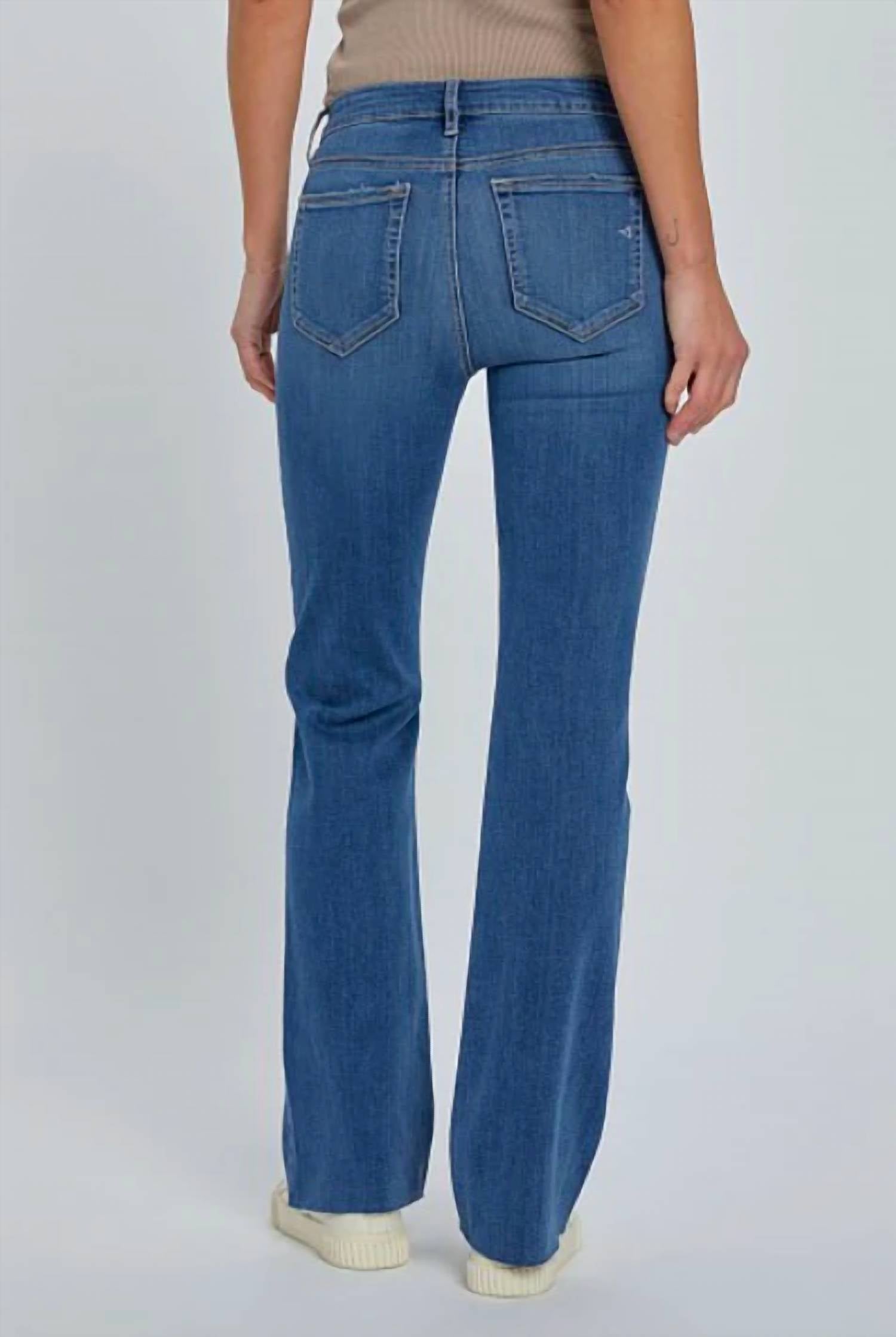 Hidden - Harley Clean Stretch Bootcut Jean