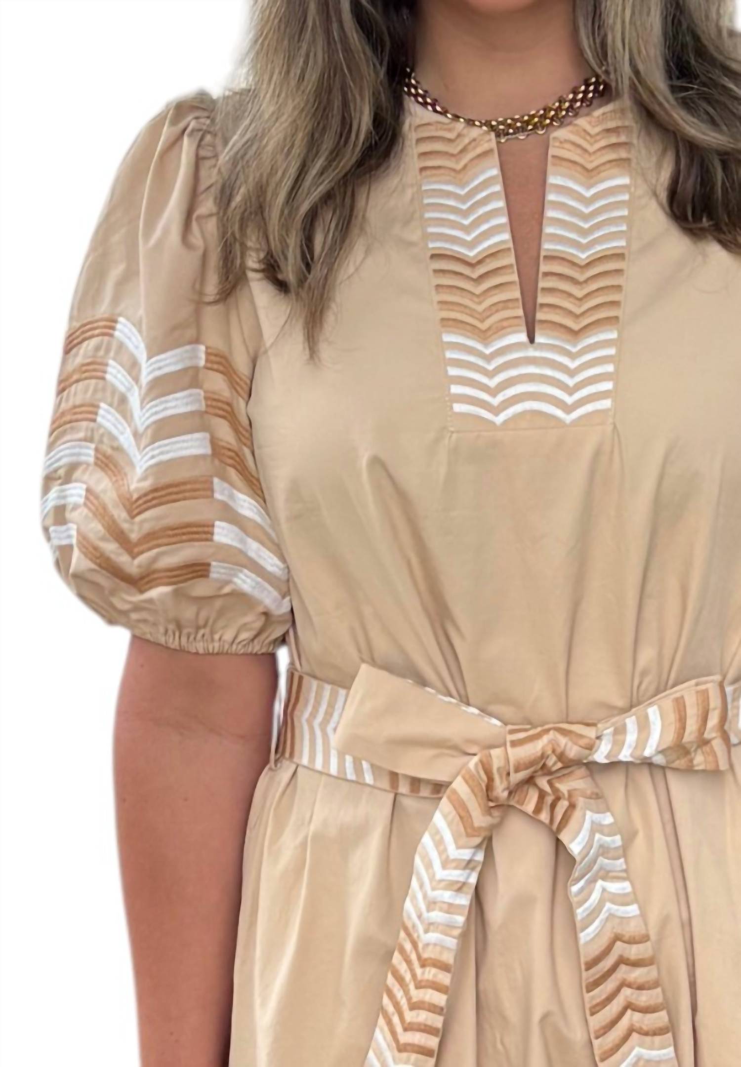 Strut & Bolt - Golden Sands Midi Dress