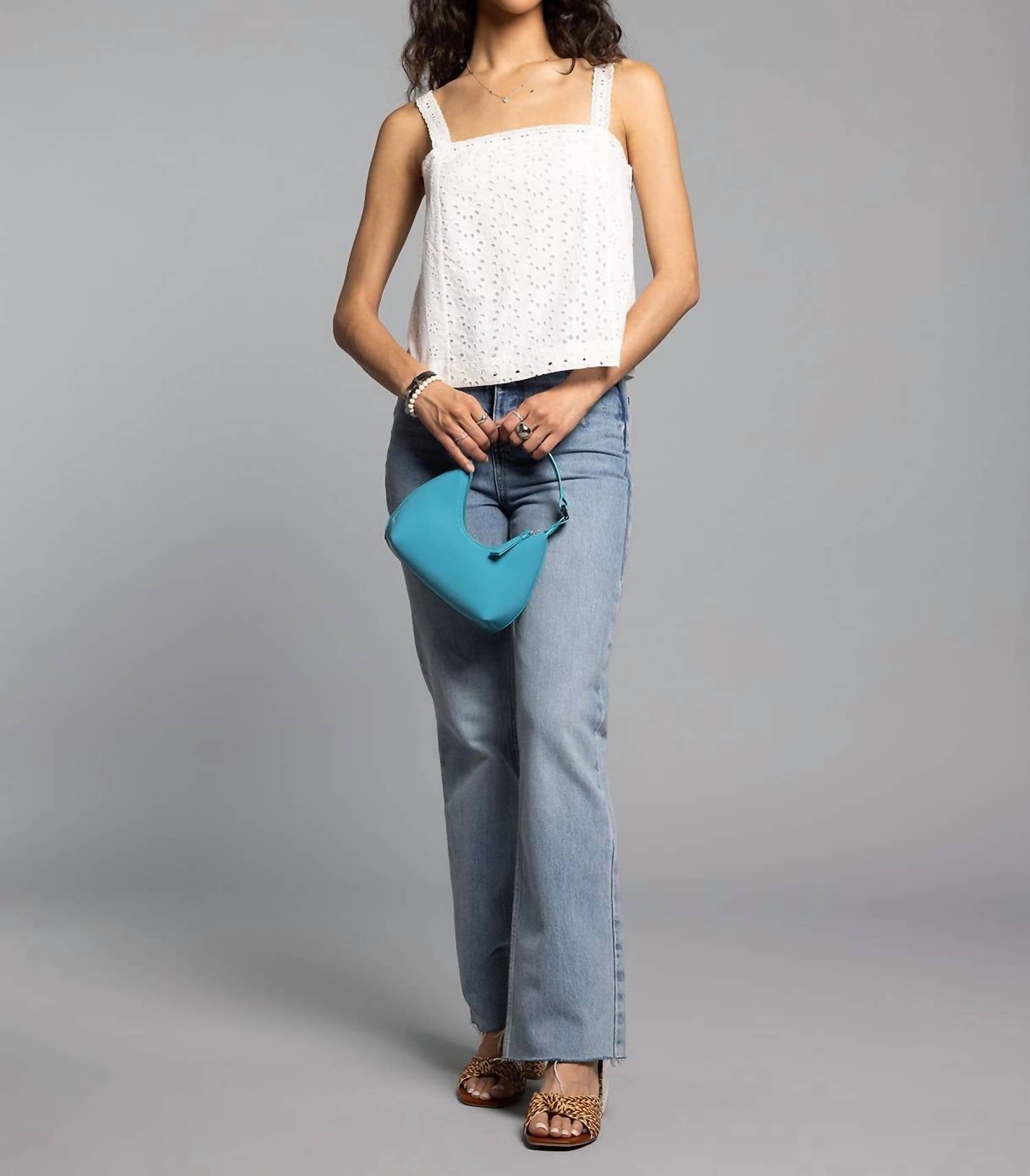 Weekend Los Angeles - Alani Eyelet Tank Top