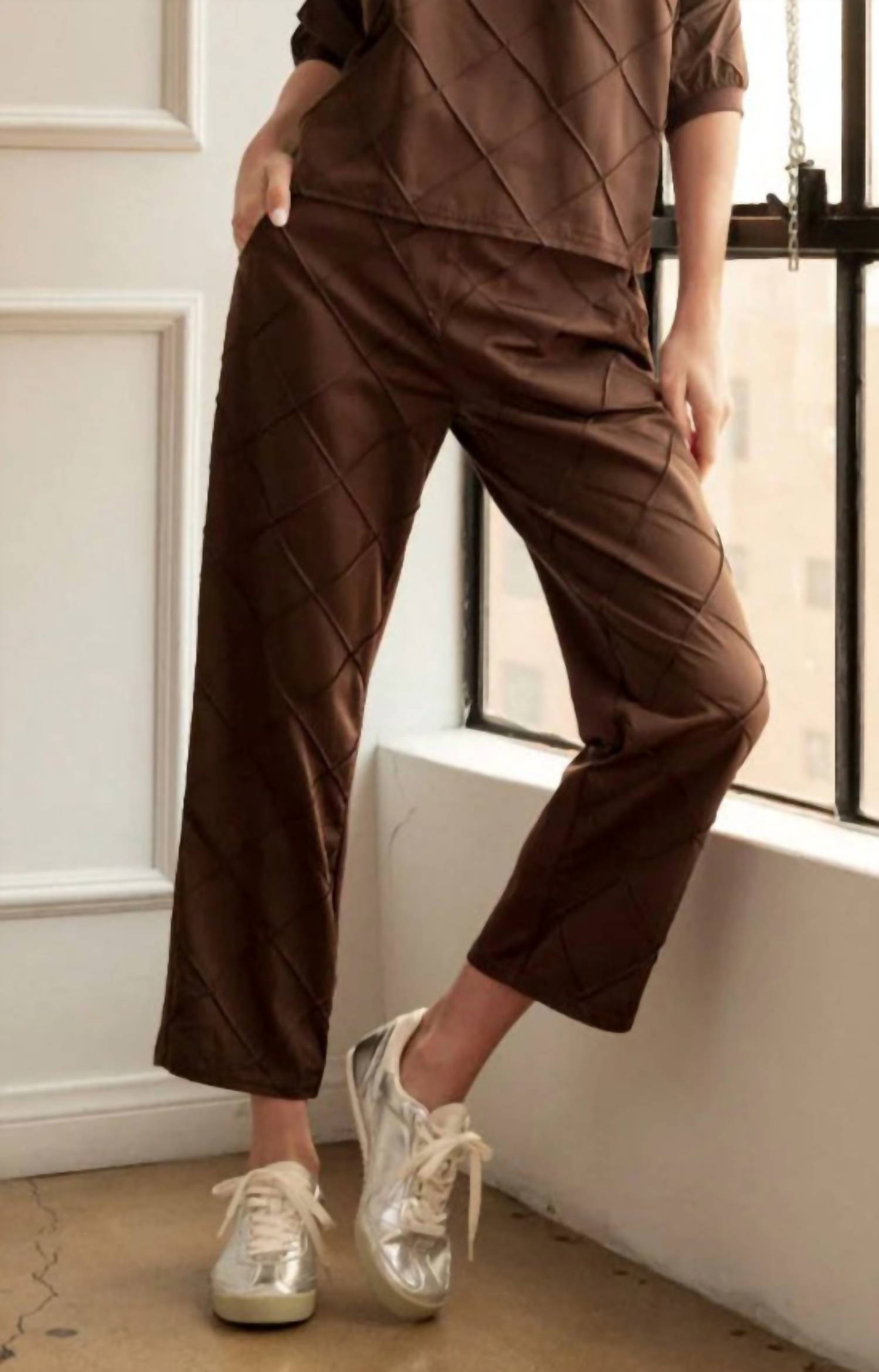 Joh Jamila Lounge Wear Pants in brown - women's pants - view 5