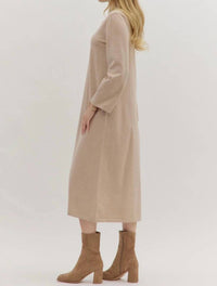Entro - Sands Of Time Midi Sweater Dress