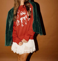 Livylu - All Tied Up Crewneck Sweatshirt