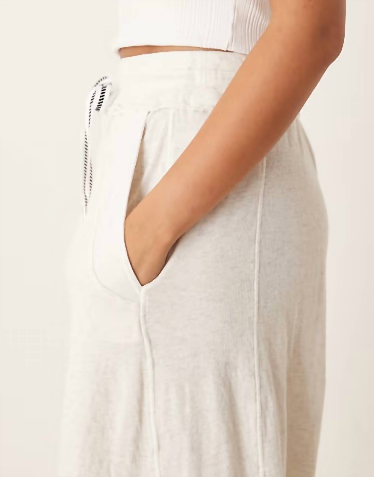 Free People - Wait A Minute Wide Leg Lounge Pants