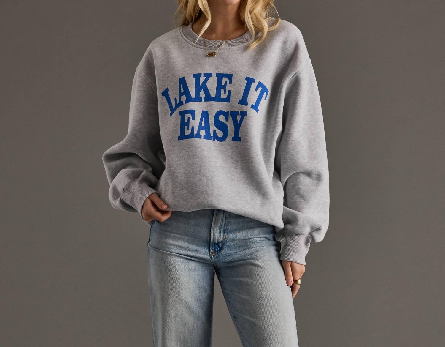 Panache Apparel - Lake It Easy Crewneck Sweatshirt