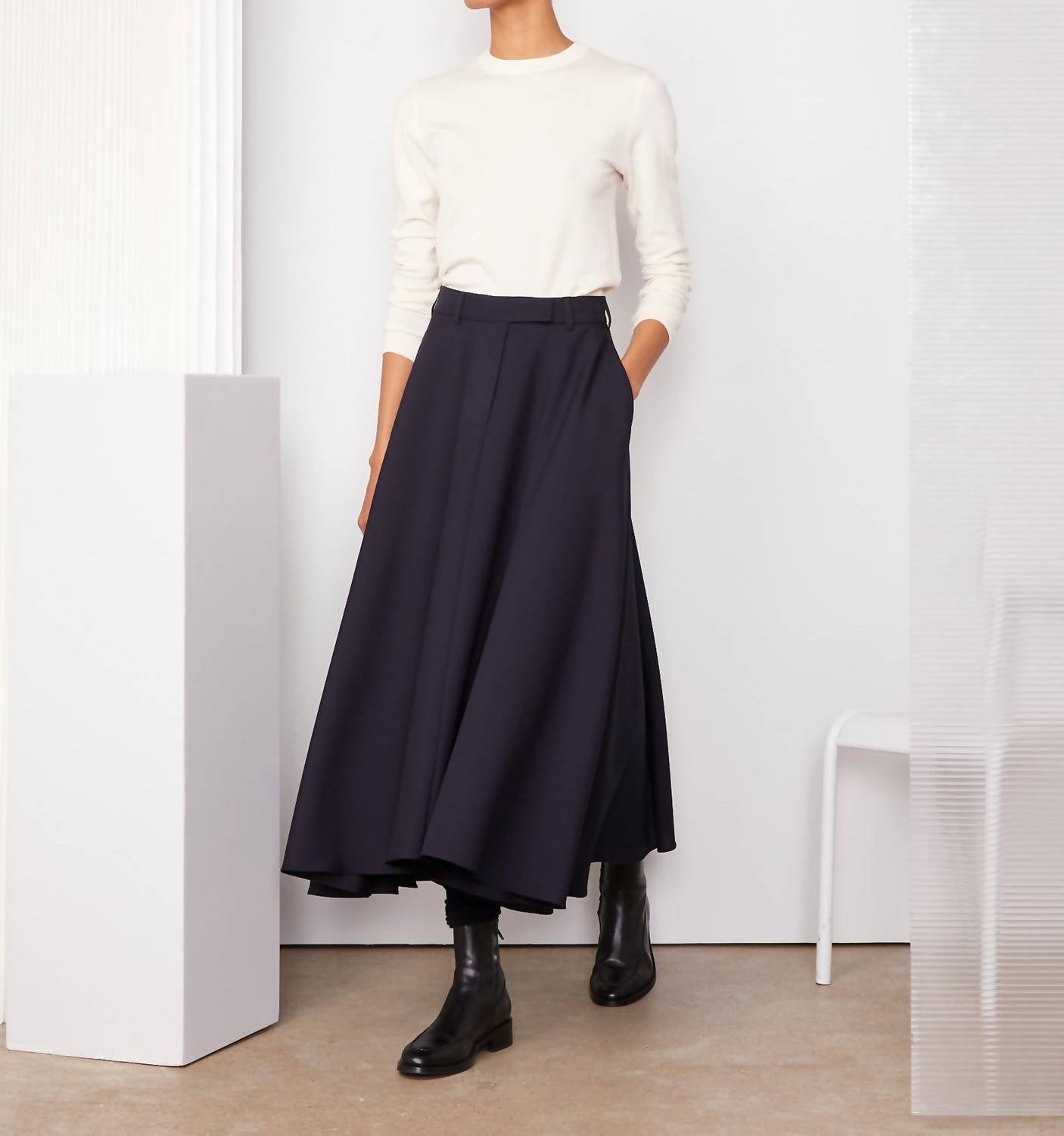 Officine Générale - Isabelle Knit Lyocell Wool Tee