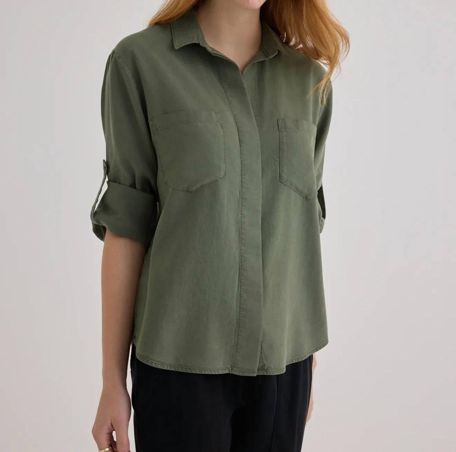 Bella Dahl - Split Back Button Down Shirt