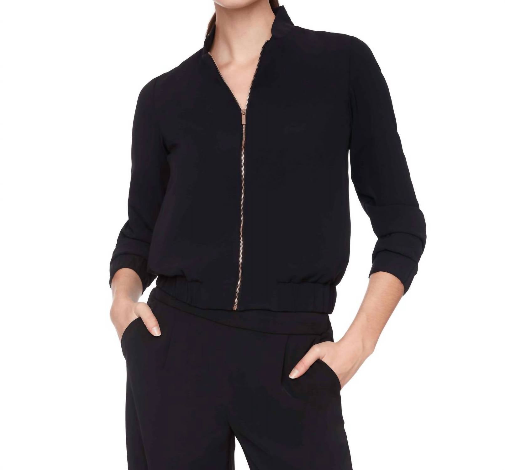 Up! - Vegan Silk Bomber Jacket
