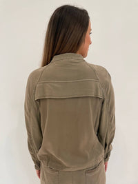 Marrakech - Bali Stretch Cupro Windbreaker Jacket