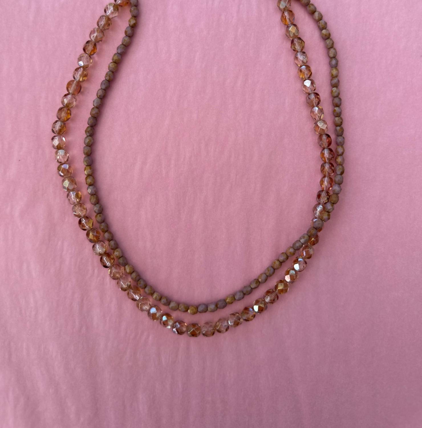 Sabika - Women's Amber Layered Necklace