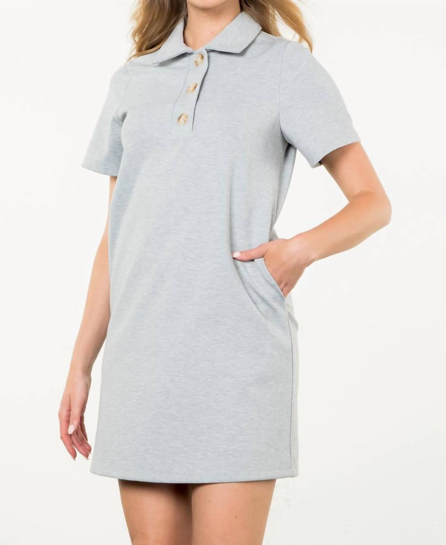 Thml - Easy Breezy Button Dress