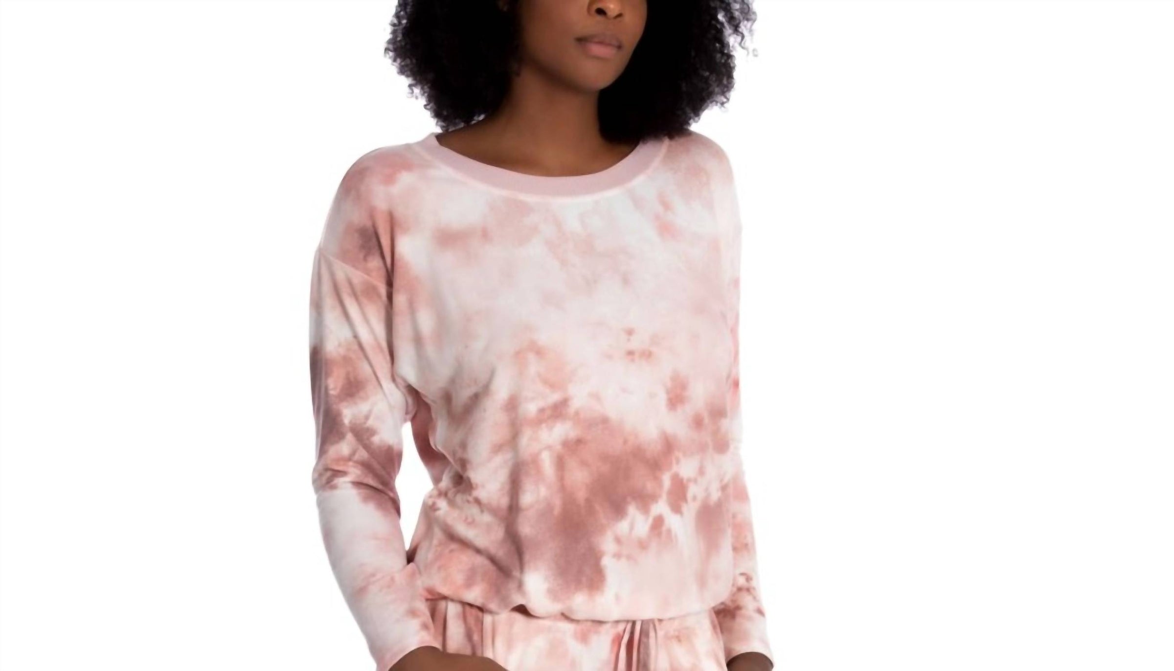 Linea Donatella - Comfort Zone Tie-dyed Hacci Pajama Top