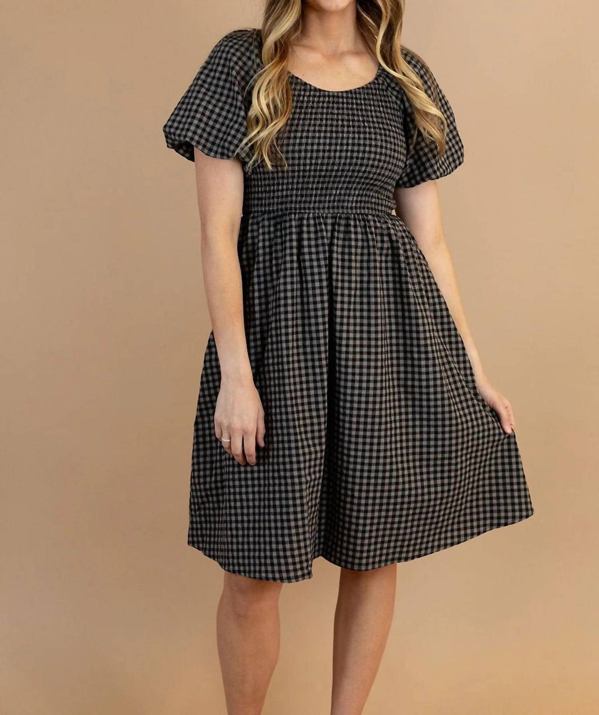 Tea N Rose - Presley Gingham Dress