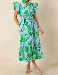 Entro - Fresh Air Floral Maxi Dress