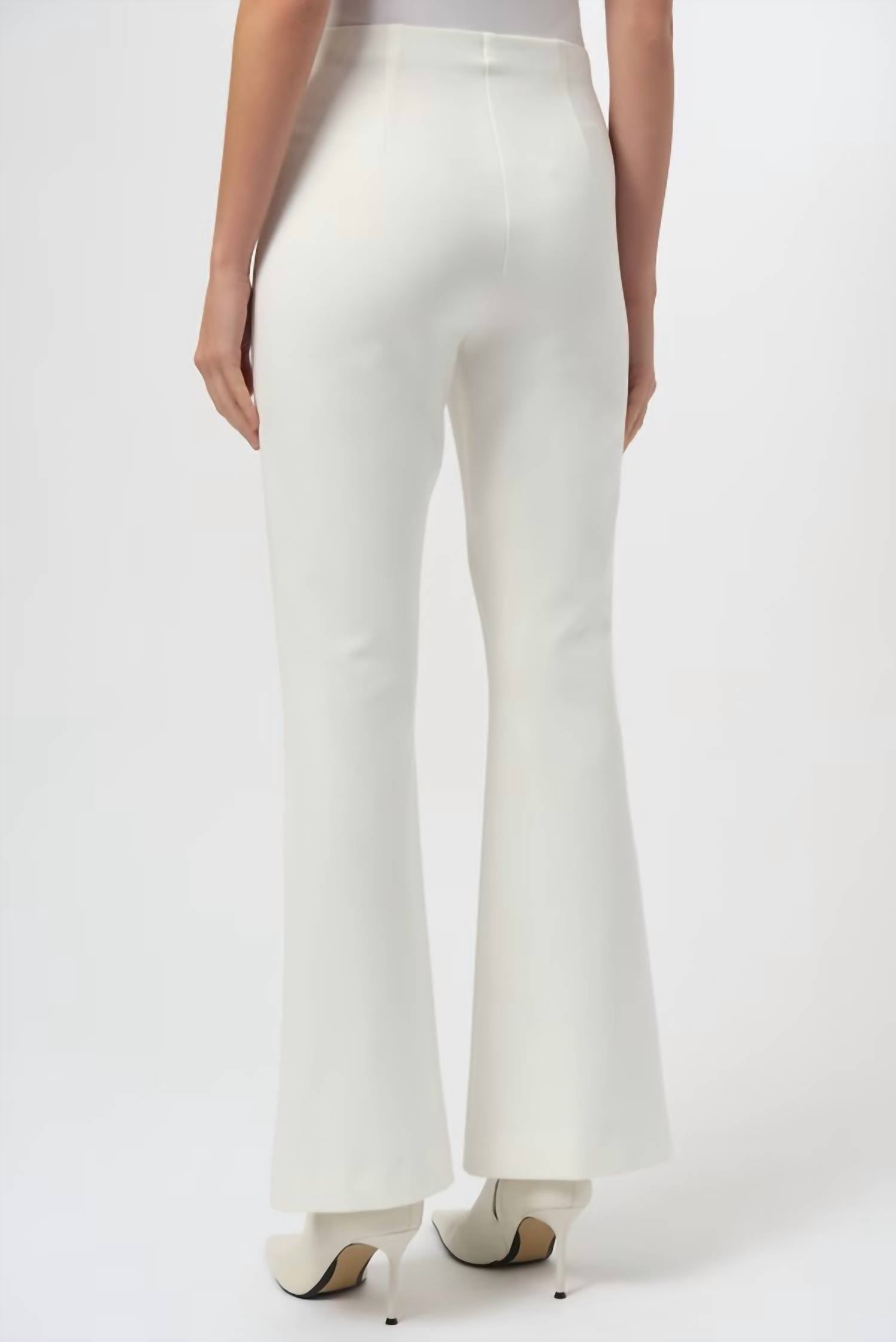 Joseph Ribkoff - Heavy Knit Flared Pull-on Pants