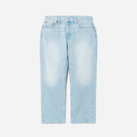 Re/Done - Easy Straight Crop Jeans