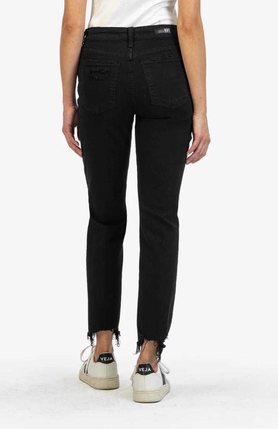 Reese High Rise Fab Raw Hem
