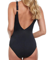Gottex - Mirage Full Coverage V-neck One Piece