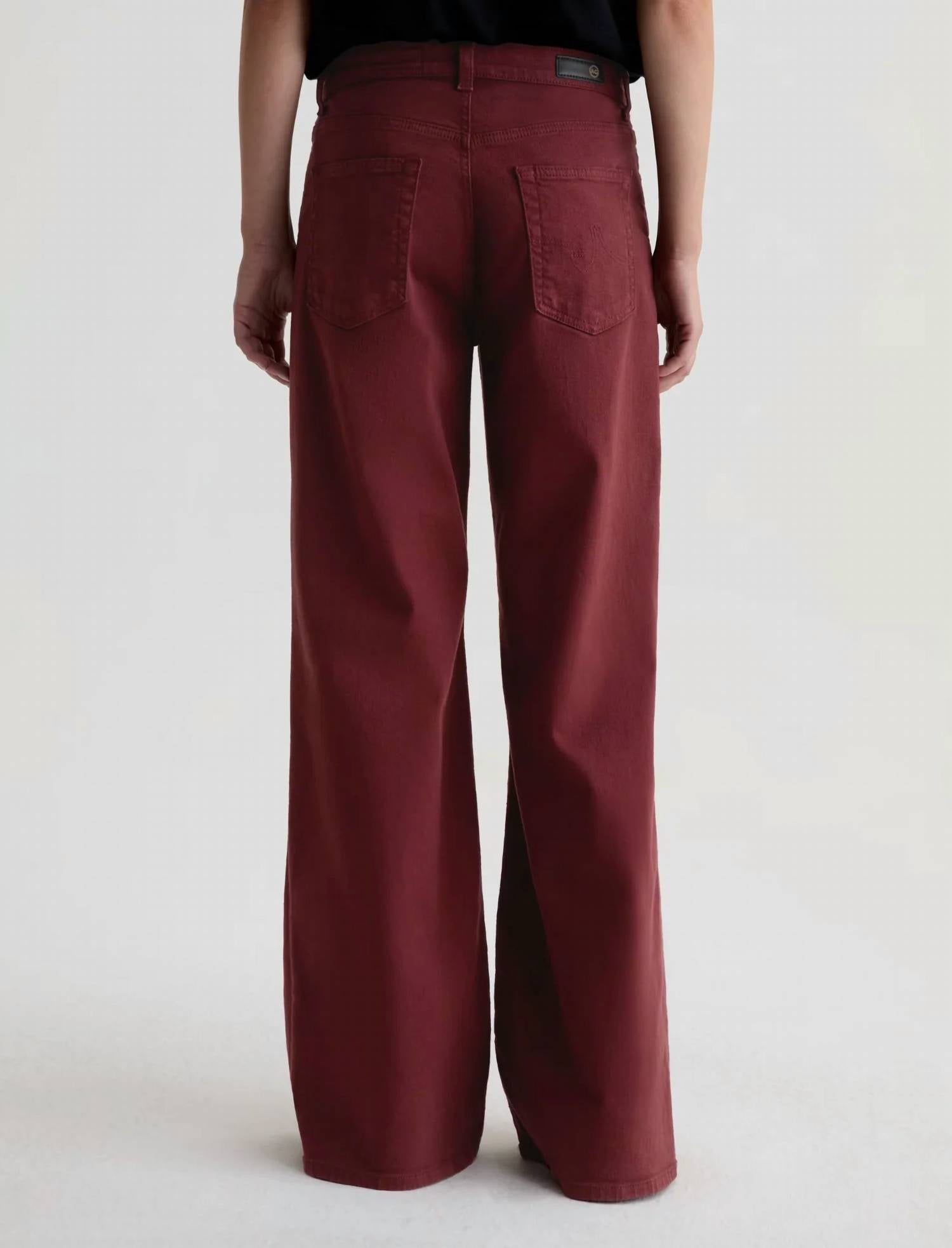 Ag Jeans - Saige Mid Rise Wide Leg Jeans