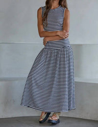 By Together - Sutton Striped Maxi Dress
