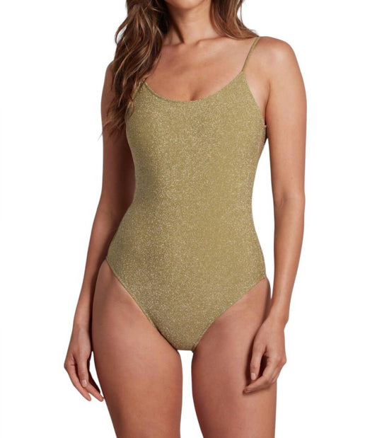 Sauipe - Violet Lurex One Piece Swimsuit