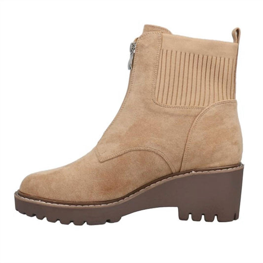 Corkys Footwear - Women's Boo Camel Suede Bootie