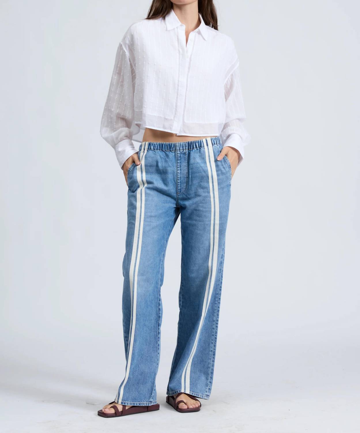 Rag & Bone - Logan Denim Track Pant