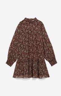 Marron Bethany Mini Dress