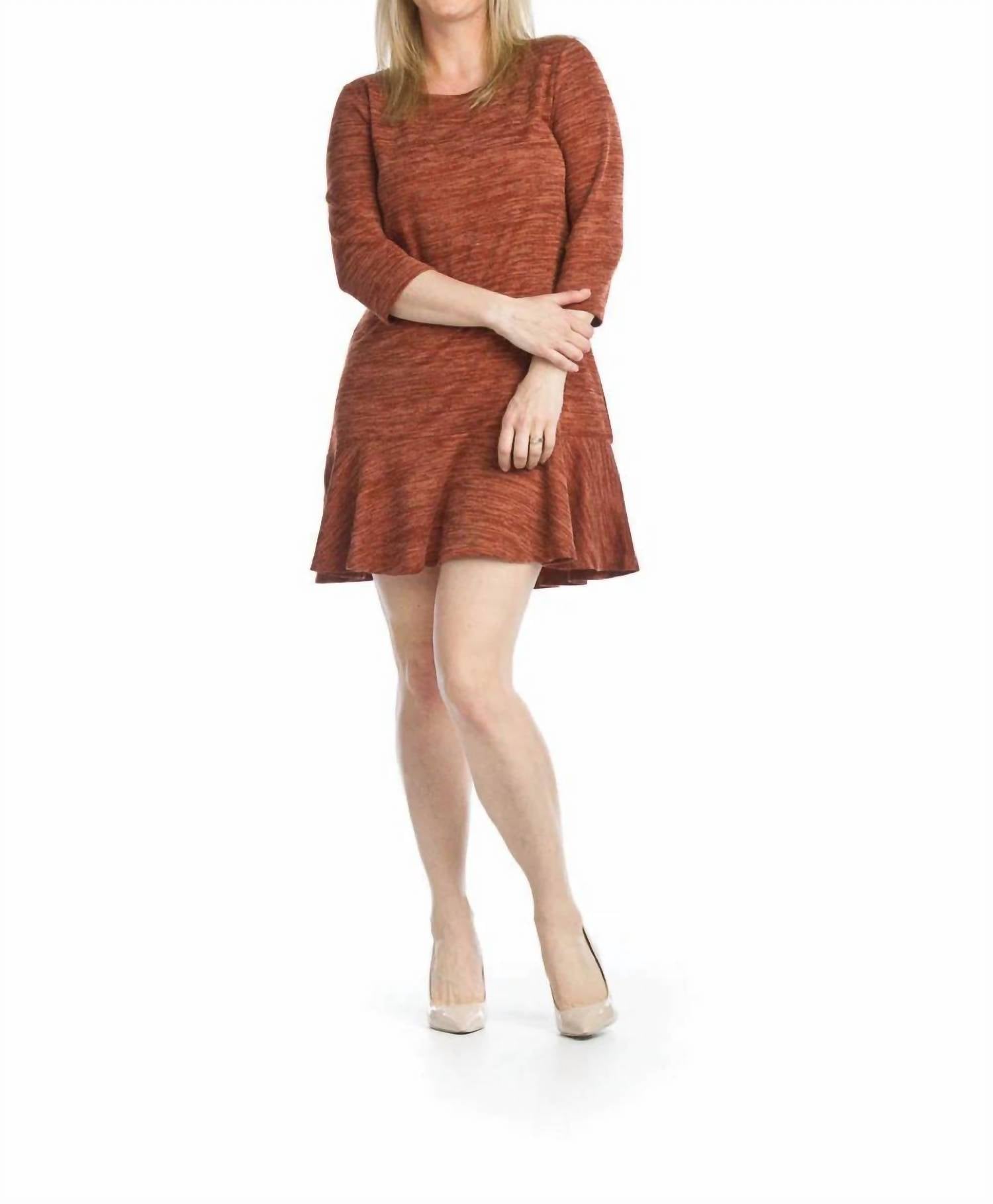 Papillon - Quarter Sleeve Sweater Dress