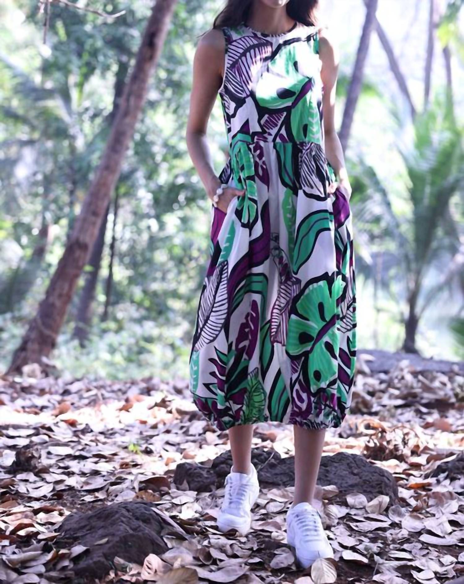 Maude Vivante - Zuri Poplin Midi Dress